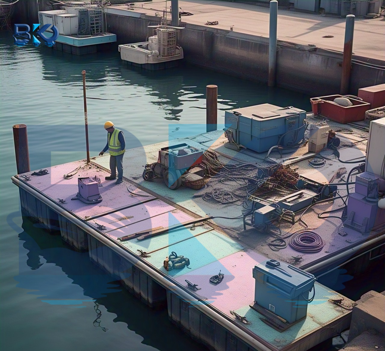 Dock repair and maintenance services by KhaDock